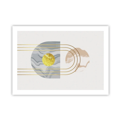 Affiche - Poster - Clareté et brillance - 70x50 cm