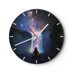 Horloge murale - Pendule murale - Harmonie absolue - 40x40 cm
