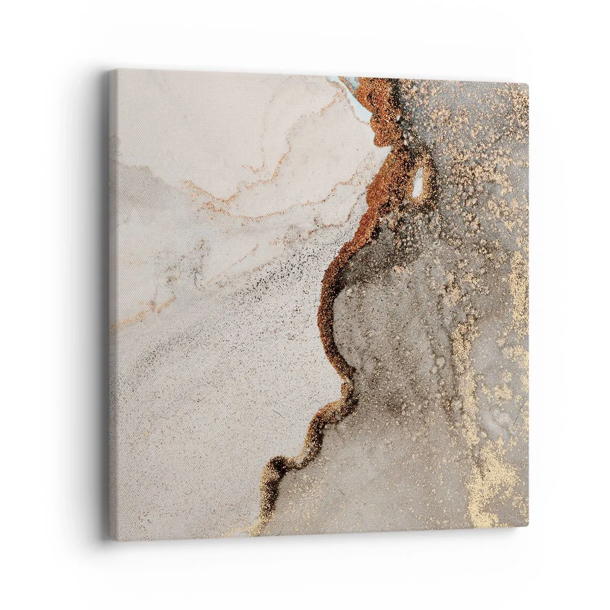 Impression sur toile - Image sur toile - Aux frontières des couleurs - 40x40 cm