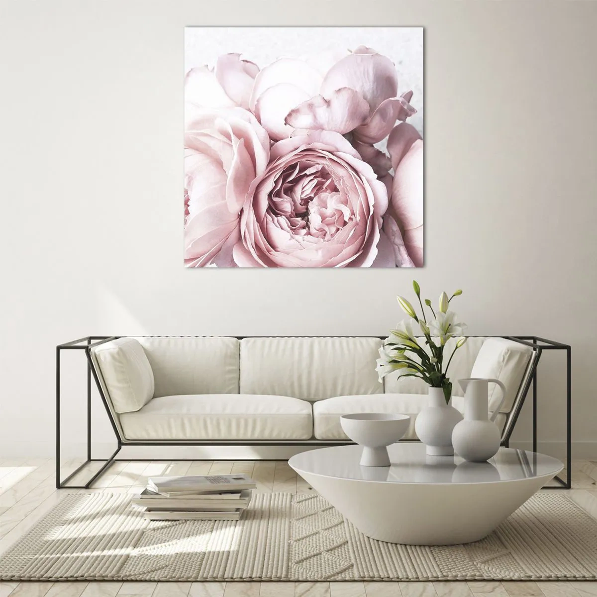 Impression sur verre - Image sur verre - Pour les romantiques - 50x50 cm