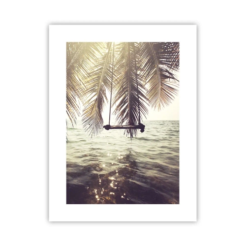 Affiche - Poster - Vous pouvez vous balancer dans les nuages ​​à volonté - 30x40 cm