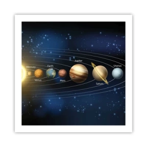 Affiche - Poster - L'une des dix - 60x60 cm