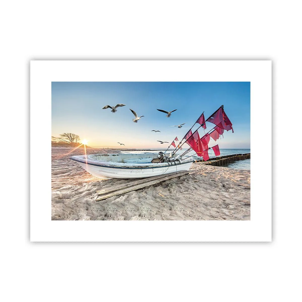 Affiche - Poster - Repos mérité - 40x30 cm