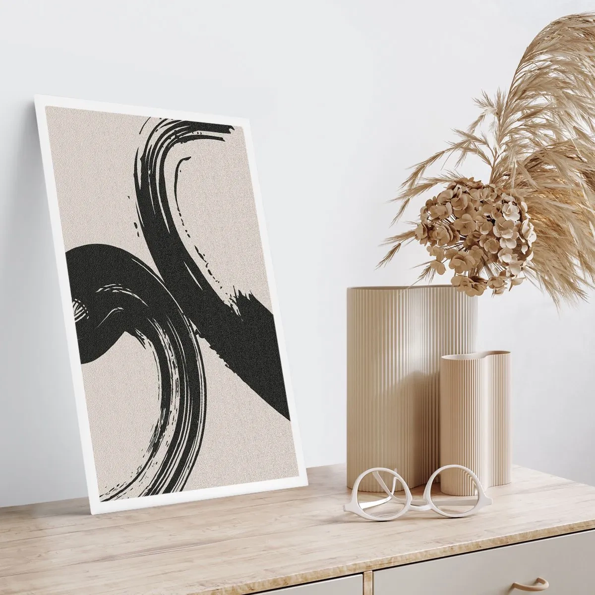 Affiche - Poster - Balayage circulaire - 40x50 cm