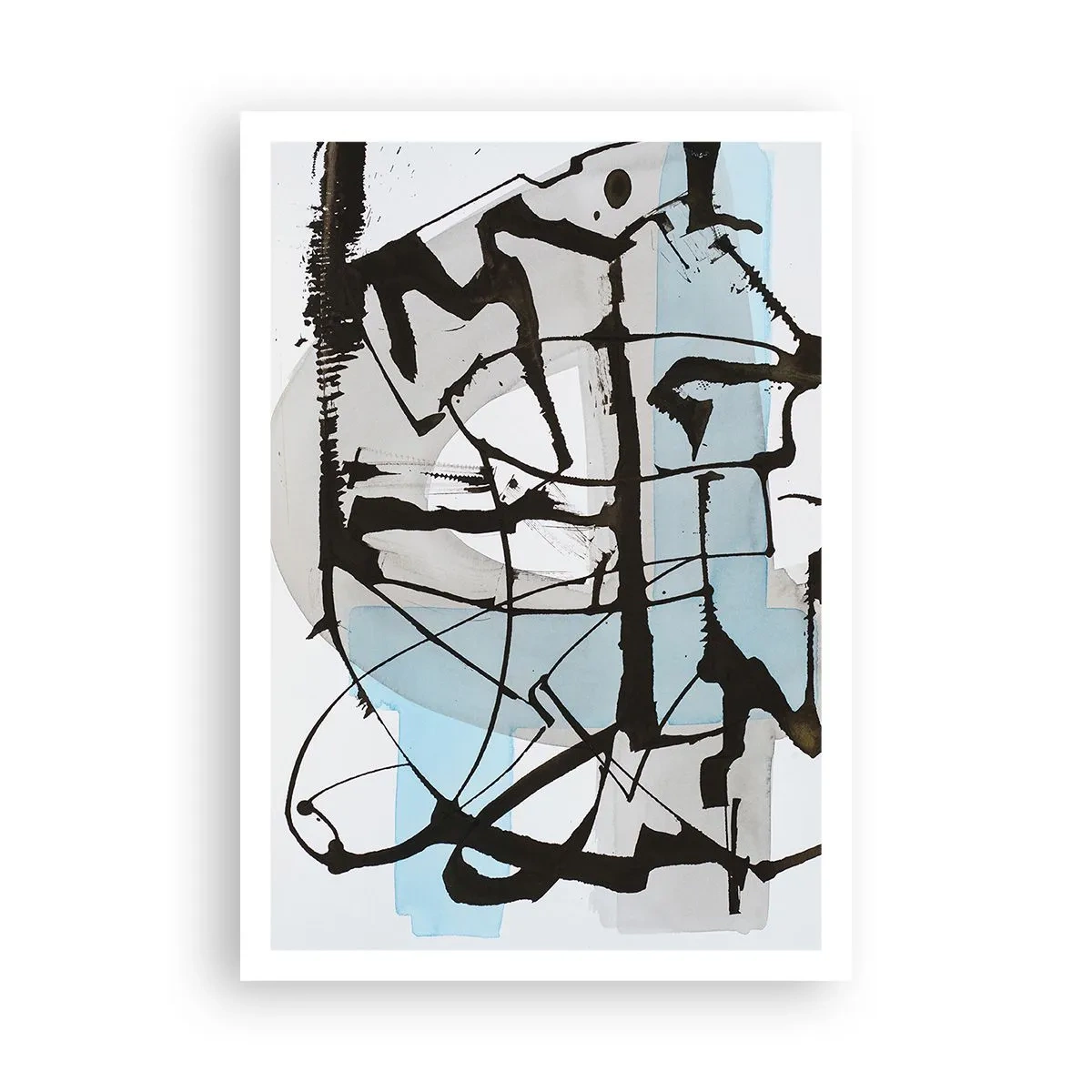 Affiche - Poster - Bleu malgré tout - 70x100 cm