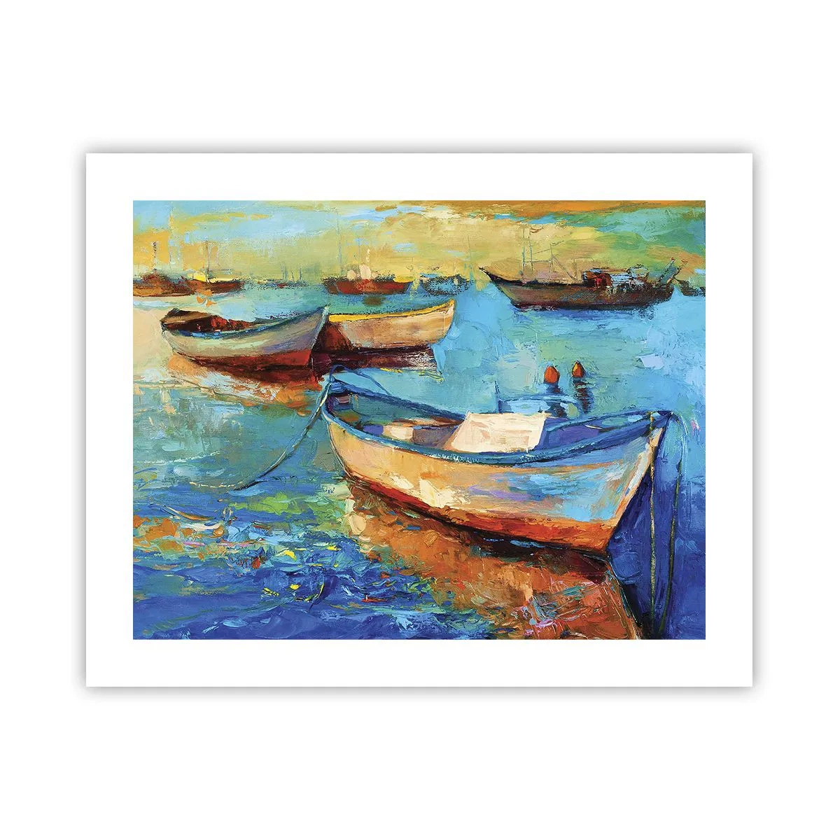 Affiche - Poster - Dans la baie du sud - 50x40 cm