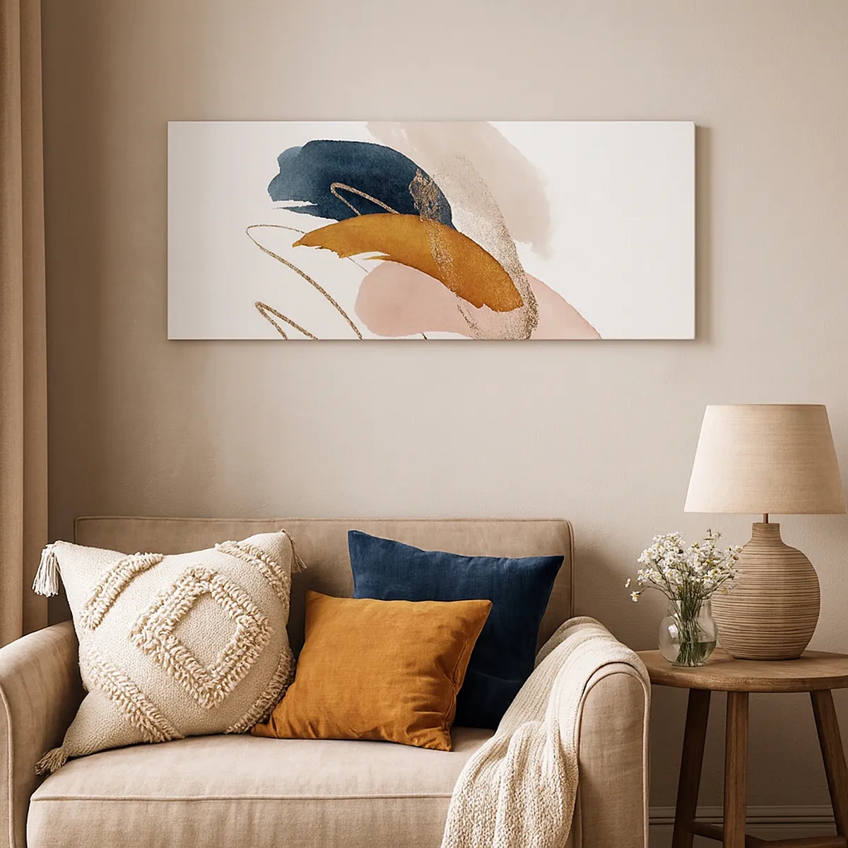 Impression sur toile - Image sur toile - Composition ailée - 30x30 cm