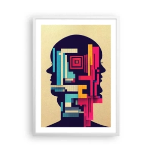 Affiche dans un cadre blanc - Poster - De nouvelles obligations - 50x70 cm