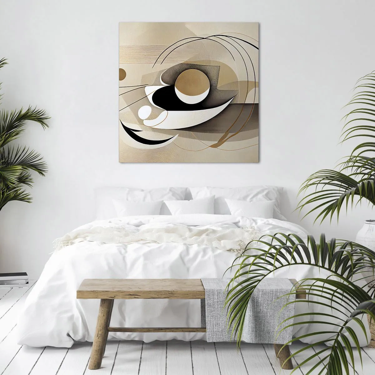 Impression sur toile - Image sur toile - Composition : l'essence des choses - 30x30 cm