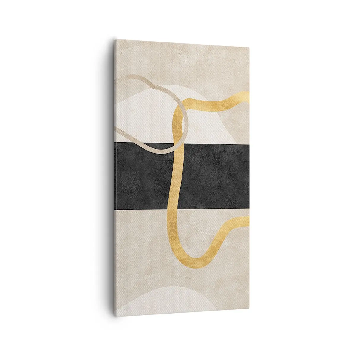 Impression sur toile - Image sur toile - Formes emmellées - 55x100 cm