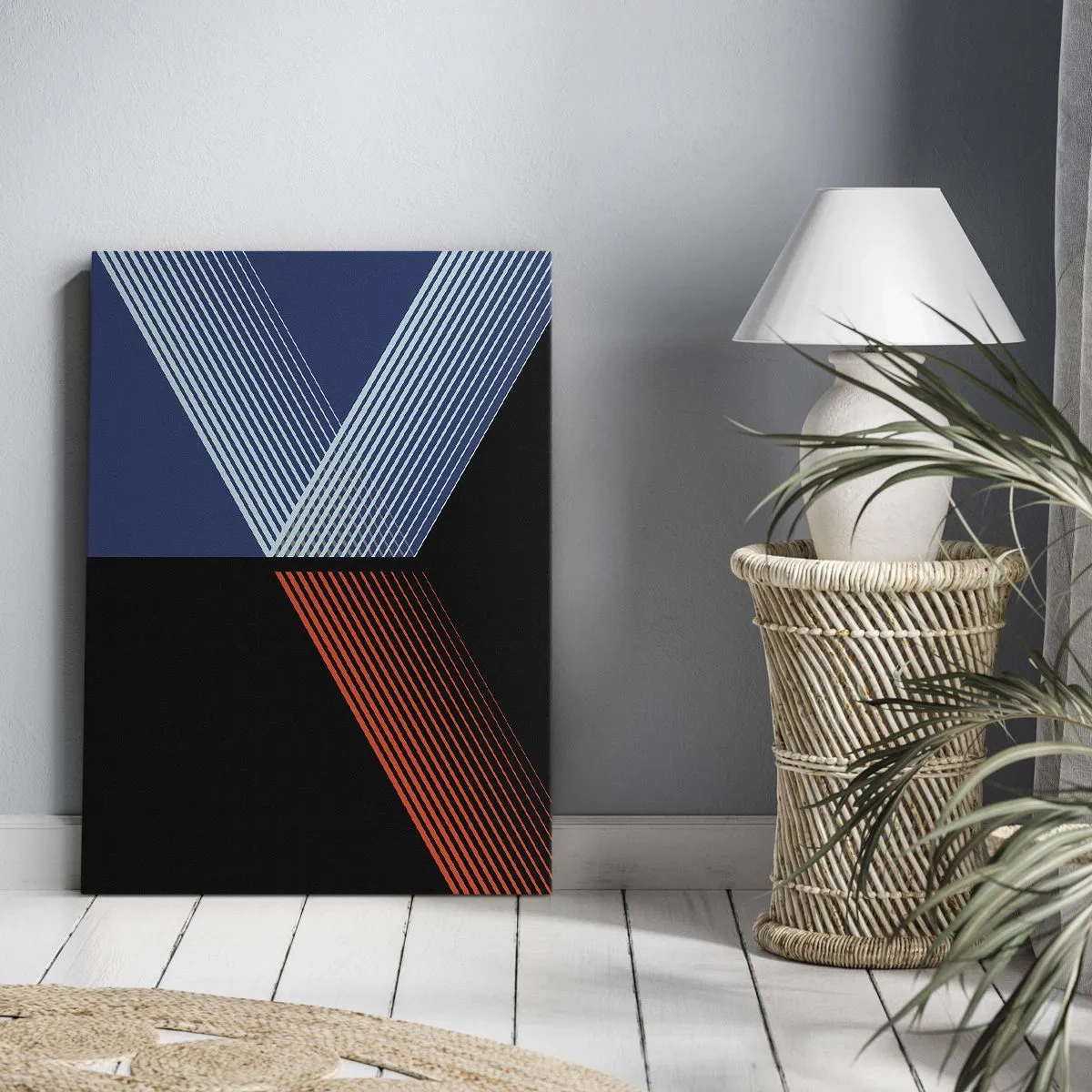 Impression sur toile - Image sur toile - Histoire simple - 55x100 cm