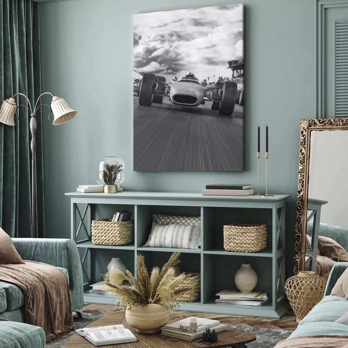 Impression sur toile - Image sur toile - Puissance! - 65x120 cm