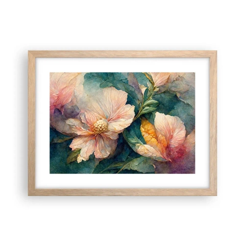 Affiche dans un chêne clair - Poster - Uniquement de la subtilité - 40x30 cm