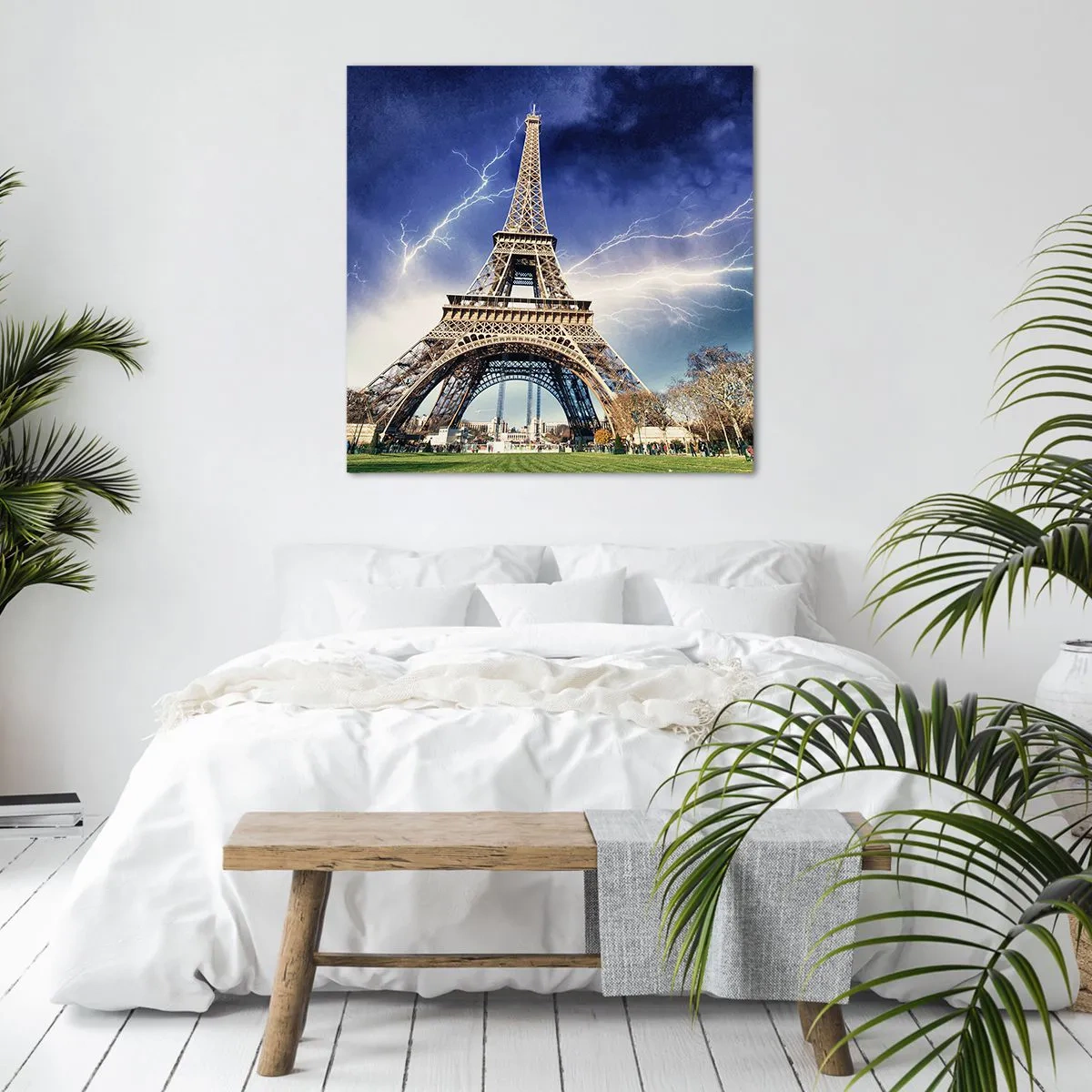 Impression sur toile - Image sur toile - Maître des tempêtes - 50x50 cm