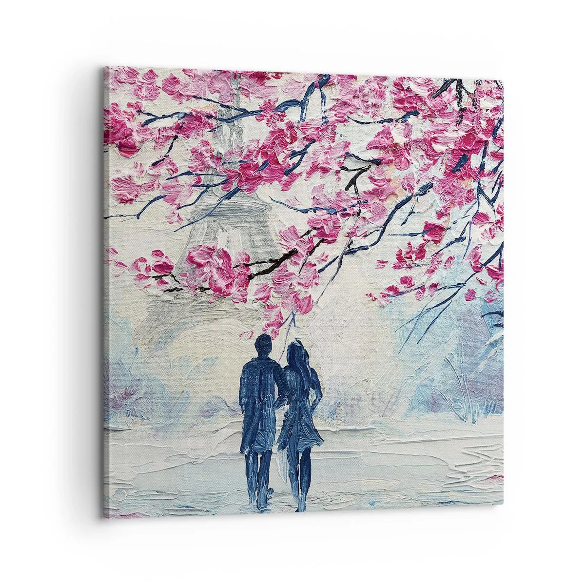 Impression sur toile - Image sur toile - Ballade romantique - 60x60 cm