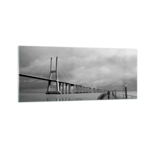 Impression sur verre - Image sur verre - A tous ceux qui lui sont important - 100x40 cm