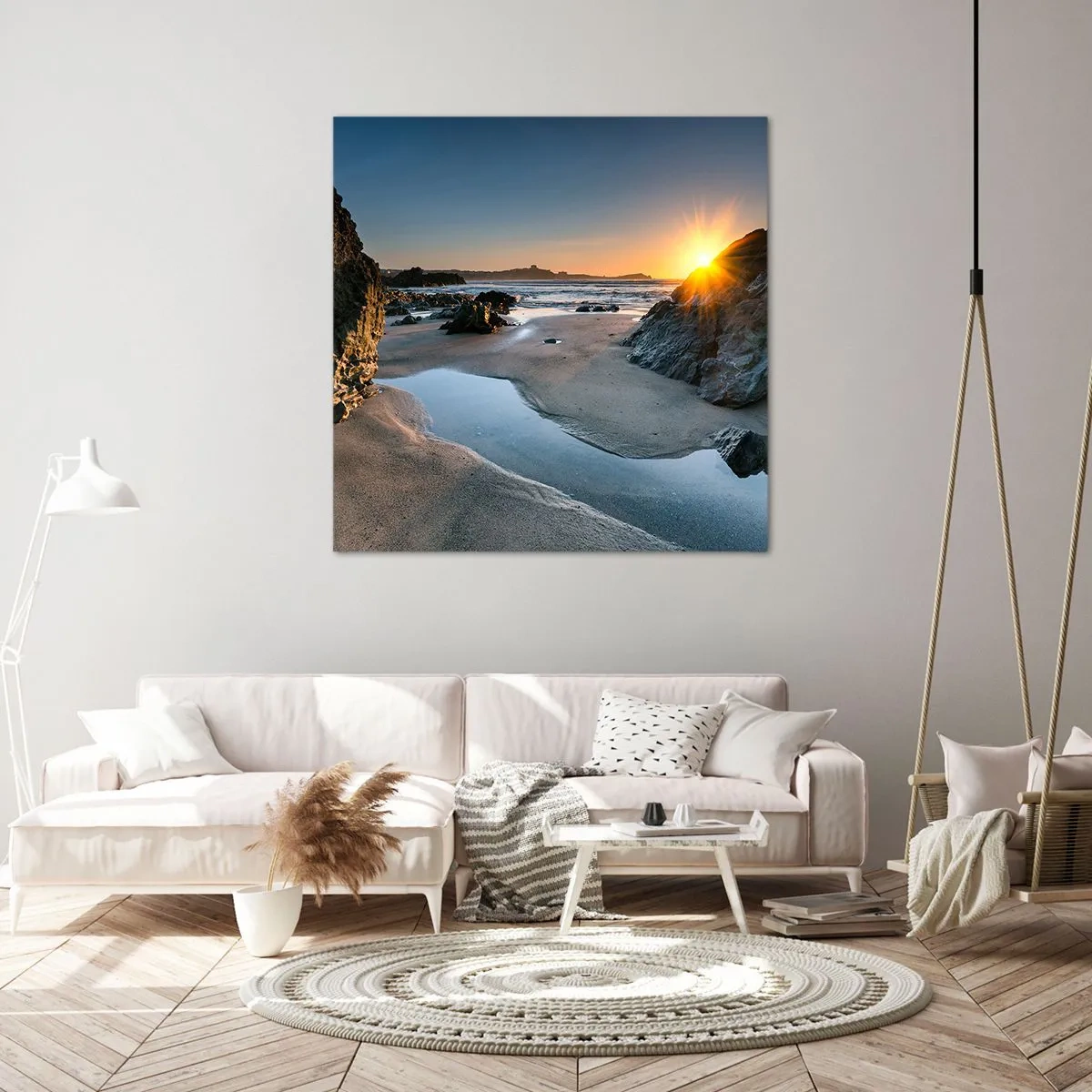 Impression sur toile - Image sur toile - Intouché par la main de l'homme - 70x70 cm