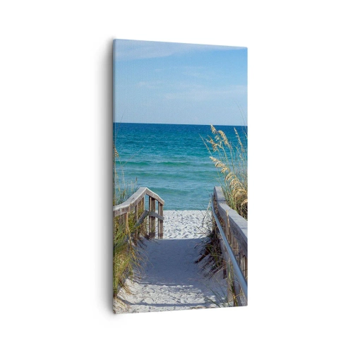 Impression sur toile - Image sur toile - Au soleil, sous le vent - 55x100 cm