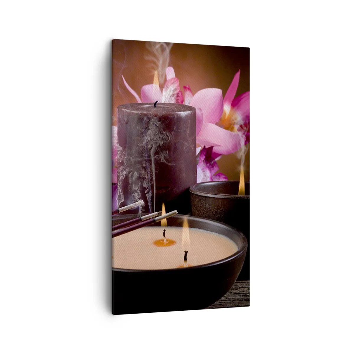 Impression sur toile - Image sur toile - Vider l'esprit, calmer le corps - 45x80 cm