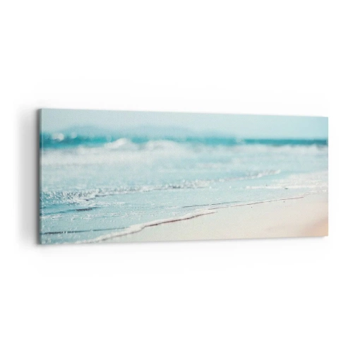 Impression sur toile - Image sur toile - Chaleur et bruissement - 100x40 cm