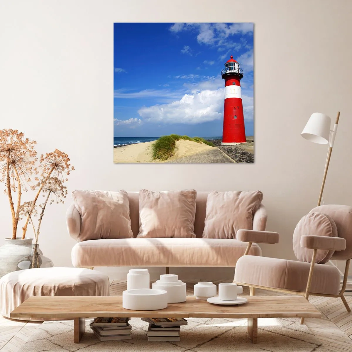 Impression sur toile - Image sur toile - Rêve de solitude - 50x50 cm