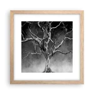 Affiche dans un chêne clair - Poster - Primordial et sacré - 30x30 cm