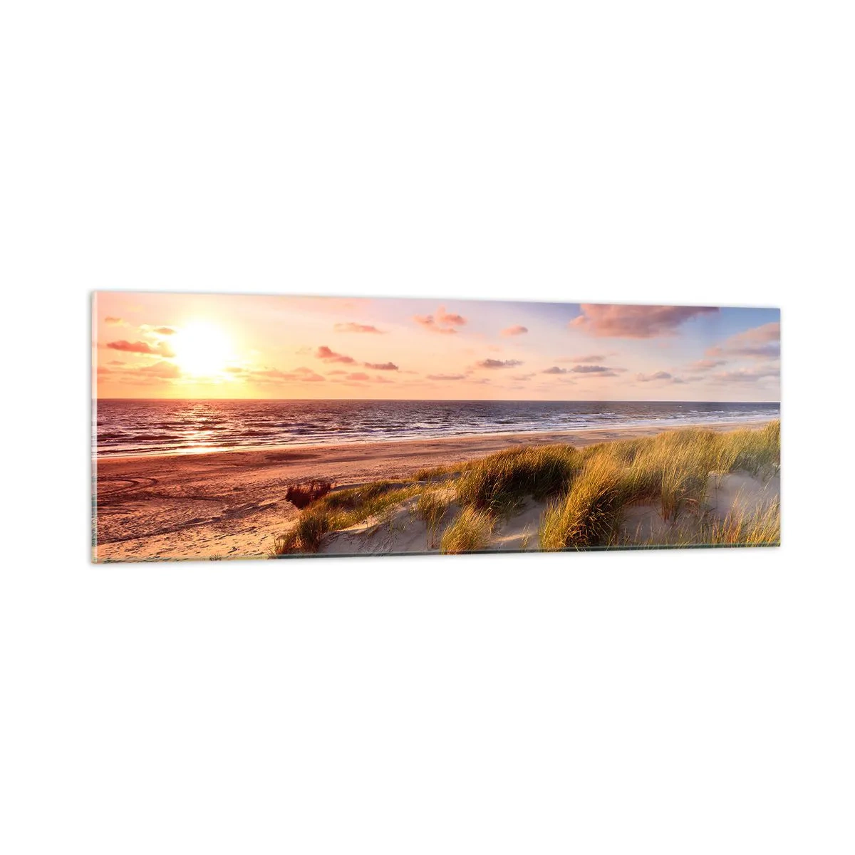 Impression sur verre - Image sur verre - L'air sent déjà l'été - 90x30 cm