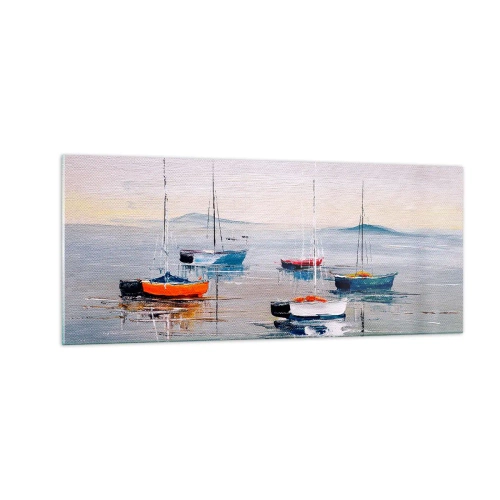 Impression sur verre - Image sur verre - Un repos bien mérité - 100x40 cm