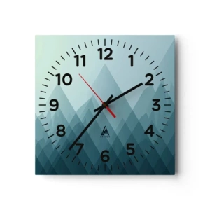Horloge murale - Pendule murale - Grand, plus grand, encore plus grand - 40x40 cm