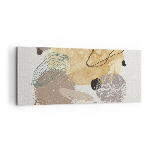 Impression sur toile - Image sur toile - Plumcologie appliquée - 100x40 cm