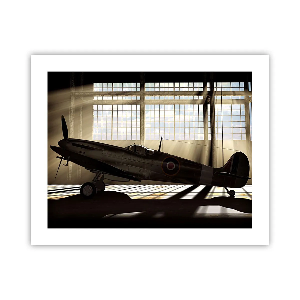 Affiche - Poster - Le repos du guerrier - 50x40 cm