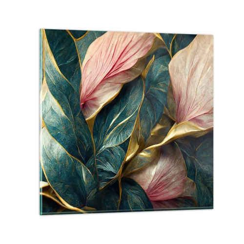 Impression sur verre - Image sur verre - Élégance et style naturels - 30x30 cm