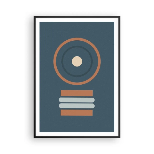 Affiche dans un cadre noir - Poster - Essence des choses - 70x100 cm