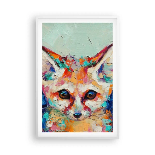 Affiche dans un cadre blanc - Poster - Etes-vous prêts pour moi? - 61x91 cm