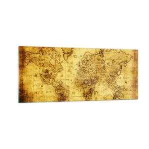 Impression sur verre - Image sur verre - Ce monde est bizarre - 100x40 cm