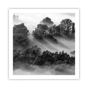 Affiche - Poster - Sortir de son sommeil - 60x60 cm