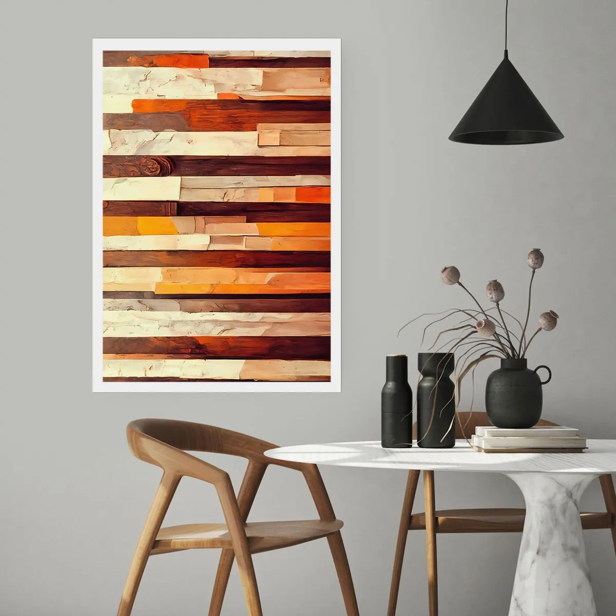 Affiche - Poster - Hymne des arbres forestiers - 70x100 cm