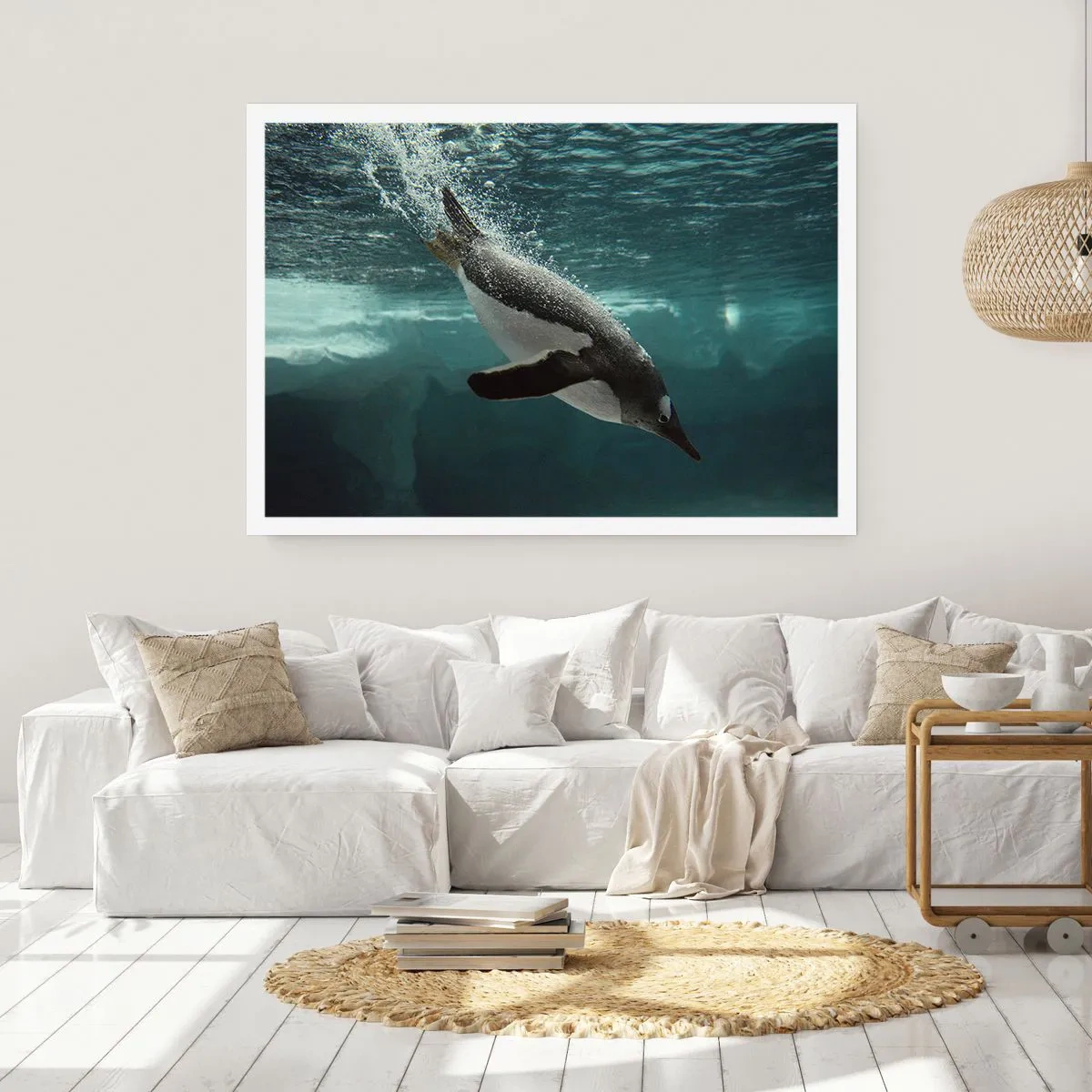 Affiche - Poster - Bienvenue dans mon monde - 91x61 cm