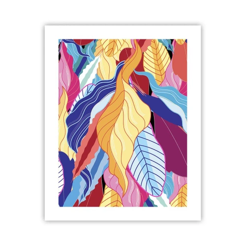 Affiche - Poster - Un désordre coloré - 40x50 cm