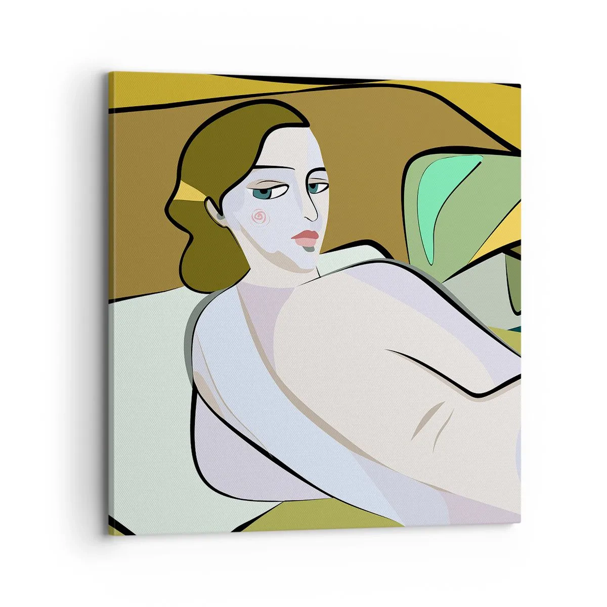 Impression sur toile - Image sur toile - Portrait intime - 70x70 cm