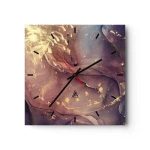Horloge murale - Pendule murale - Matière et esprit - 40x40 cm