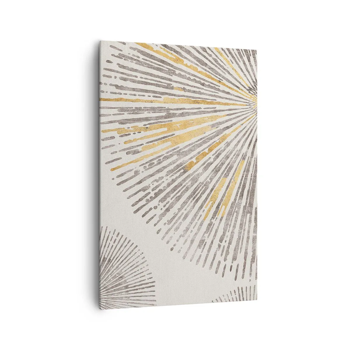 Impression sur toile - Image sur toile - Motif abstrait en forme de rayon - 80x120cm - La beauté du rayon - Décoration murale moderne pour le salon et la chambre ARTTOR