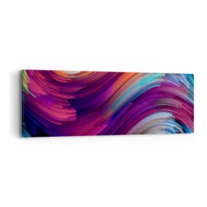 Impression sur toile - Image sur toile - Le début d'un nouveau monde - 90x30 cm