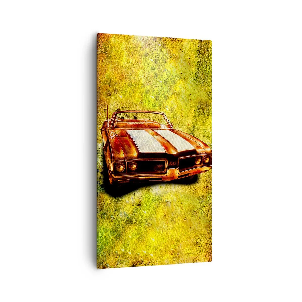 Impression sur toile - Image sur toile - Puissance enchantée dans les formes - 55x100 cm