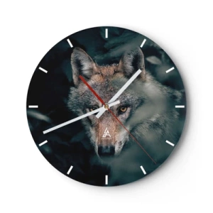 Horloge murale - Pendule murale - Chasseur - 40x40 cm