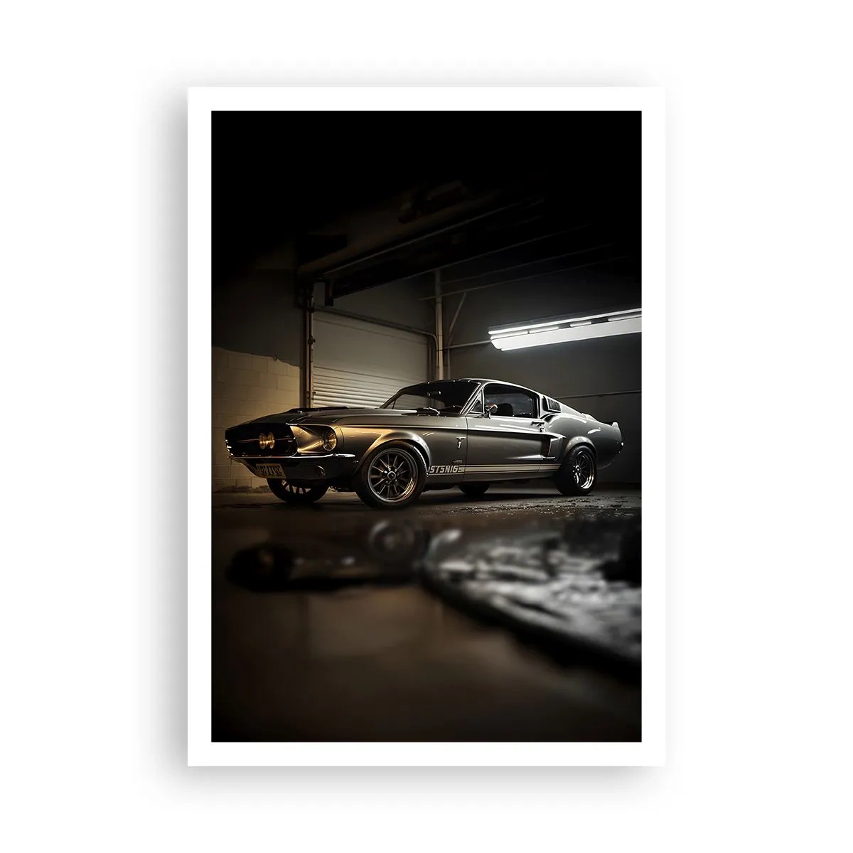 Affiche - Poster - Retour dans le passé - 70x100 cm