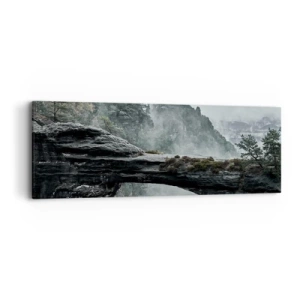 Impression sur toile - Image sur toile - L'aventure est sur le point de commencer - 90x30 cm