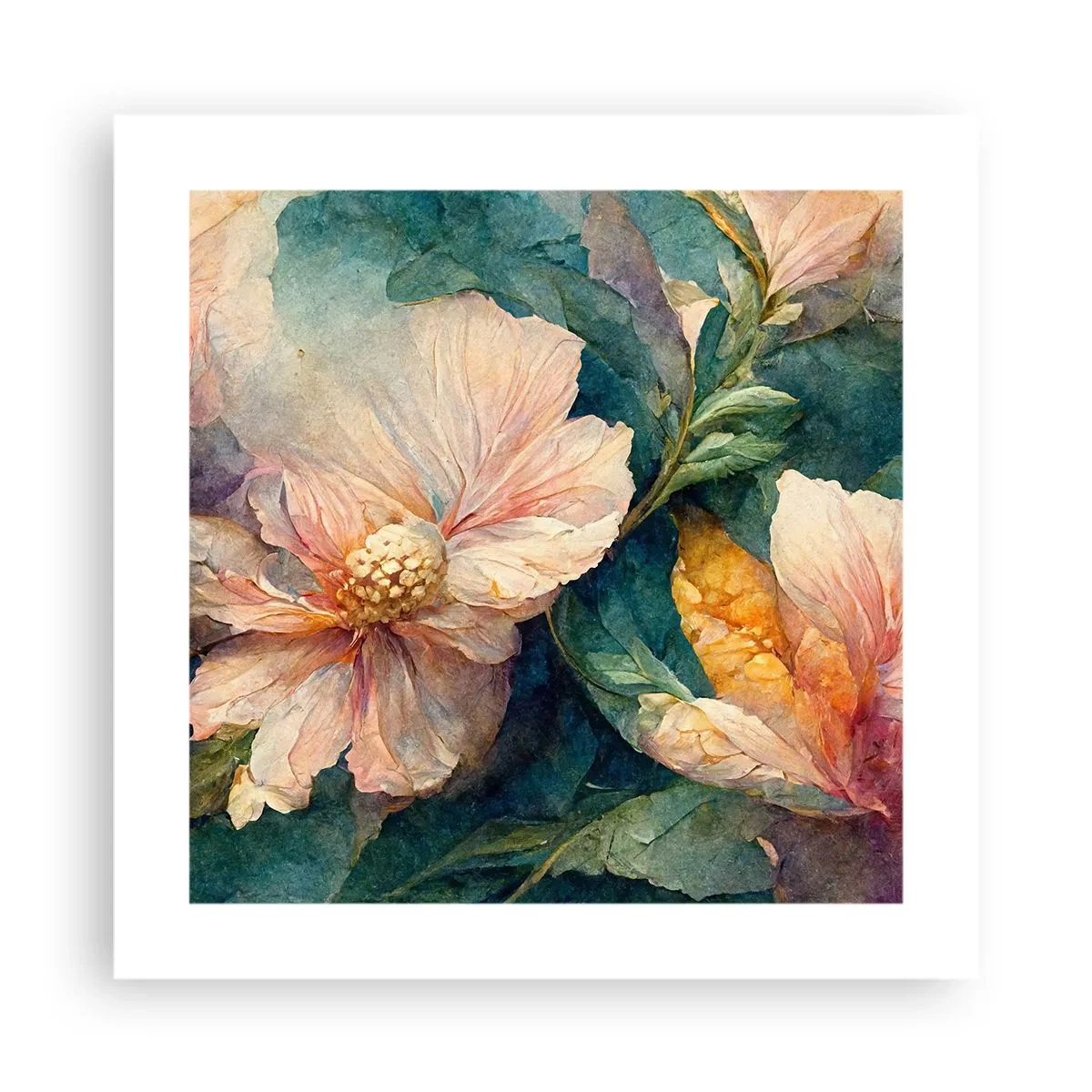 Affiche - Poster - Uniquement de la subtilité - 40x40 cm