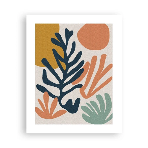 Affiche - Poster - Mers de corail - 40x50 cm