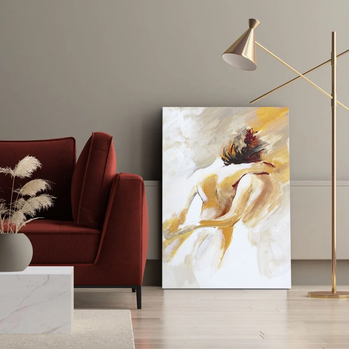 Impression sur toile - Image sur toile - Proximité dans le ciel - 55x100 cm